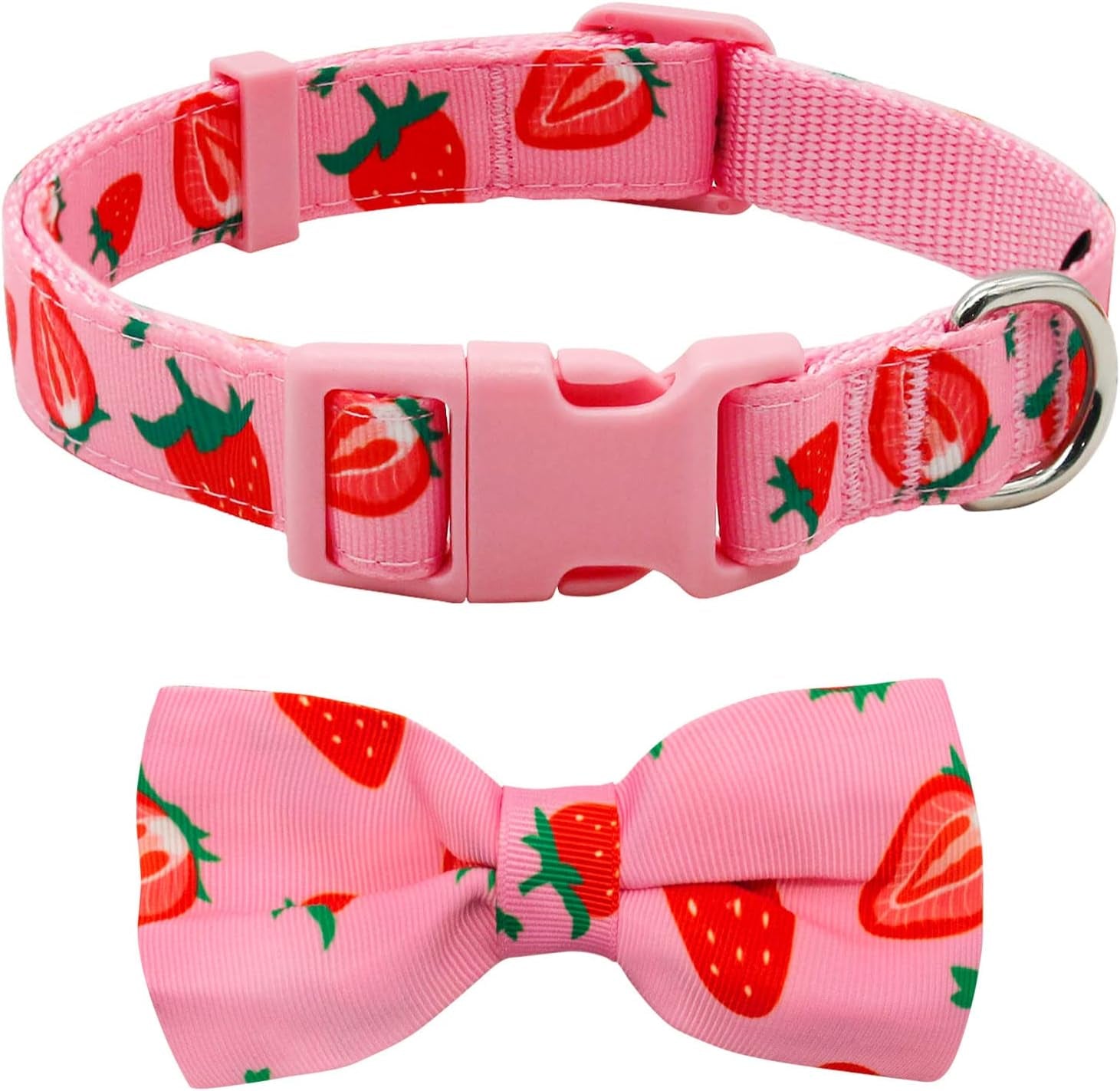 Adjustable Christmas Dog Collar with Antler Bow Tie and Snowman Design for Medium Dogs