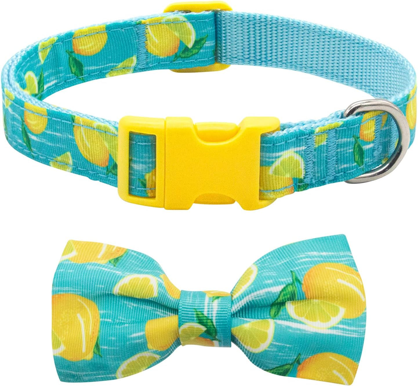 Adjustable Christmas Dog Collar with Antler Bow Tie and Snowman Design for Medium Dogs